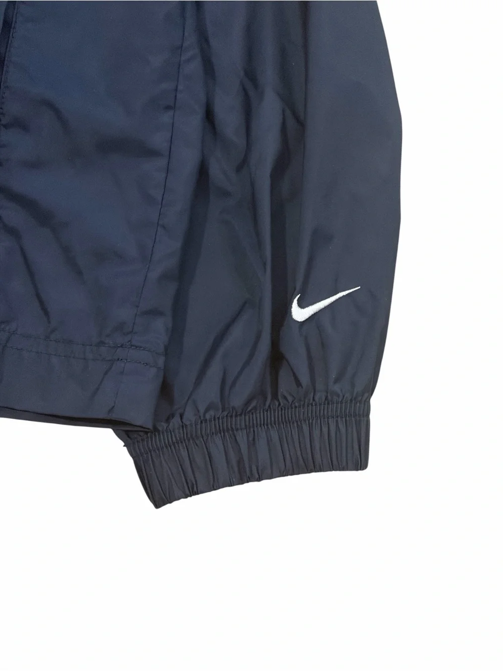VTG Nike Half Zip Windbreaker Pullover Mens Medium Navy Gray 90s (Black Tag)